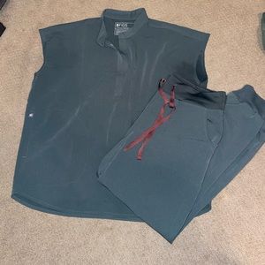 Figs Scrub Set in Bonsai